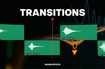 Transições para edição